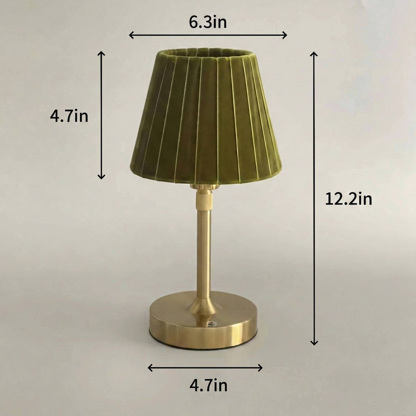Rechargeable Touch LED Light Table Lamps with Vintage Design