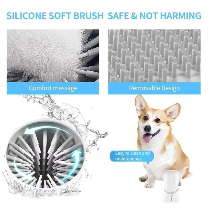 Automatic Dog Paw Cleaner