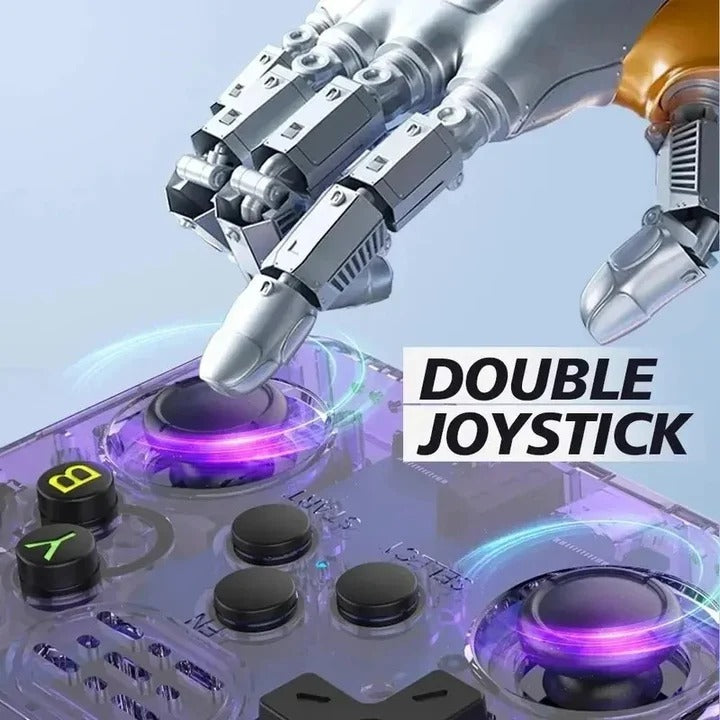 Retro Handheld Gaming Console Rechargeable for Kids and Adults