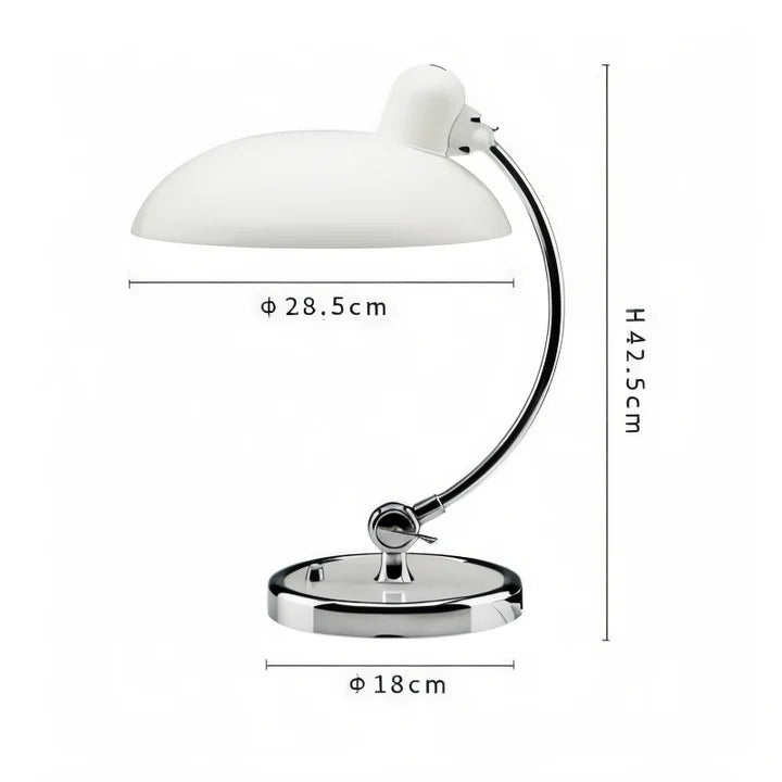 Adjustable Iron Dome Desk Lamp for Home and Office