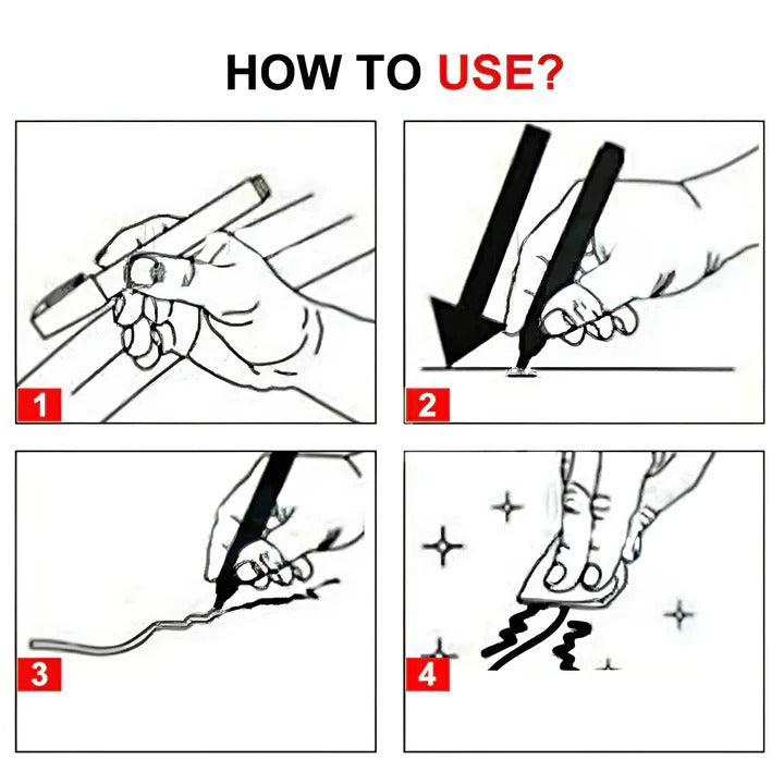 Universal Instant Scratch Removal Pen and Paint Sealer