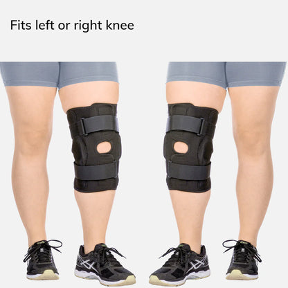 Adjustable Knee Support with Stabilizers