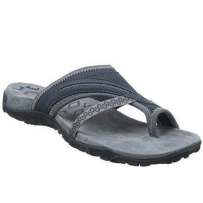 Orthopedic Womens Sandals with Memory Foam Insole and Arch Support, Non-Slip Outsole