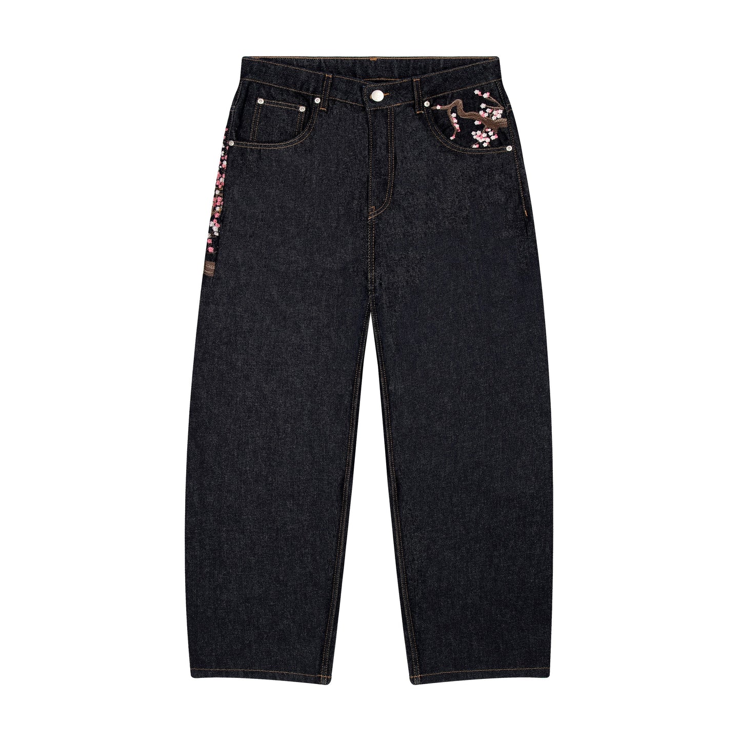 blossom raw denim