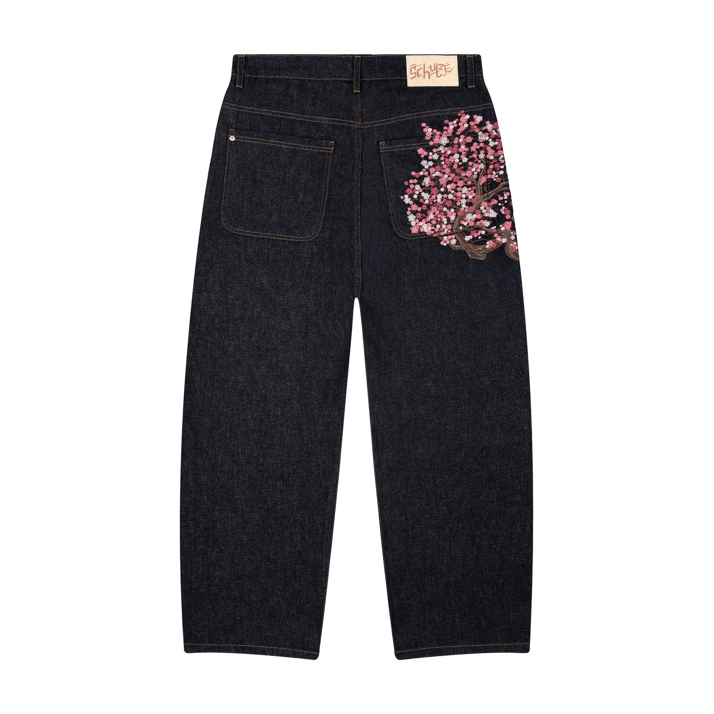 blossom raw denim