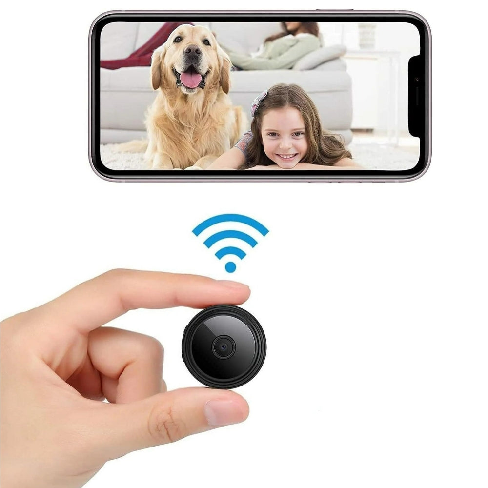 Mini Wireless Magnetic Camera, Live Audio and Video Monitoring in Real Time