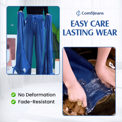 ComfiJeans - High Waist Ultra-Stretch Mom Jeans