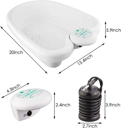 Ionic Foot Spa with Digital LED Timer and Ionization Array