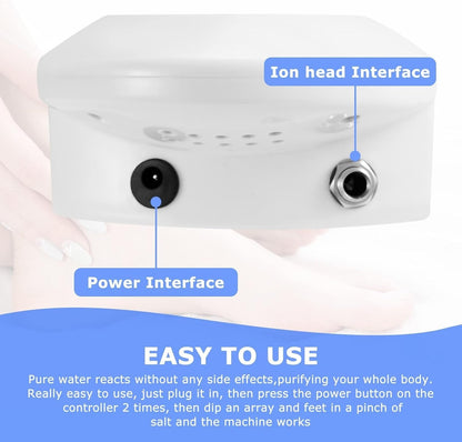 Ionic Foot Spa with Digital LED Timer and Ionization Array
