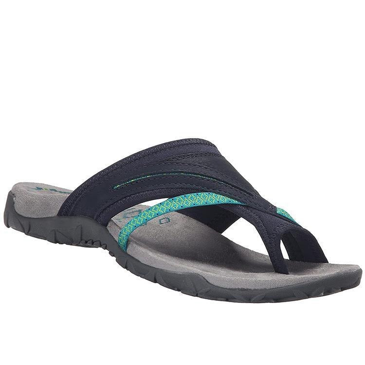Orthopedic Womens Sandals with Memory Foam Insole and Arch Support, Non-Slip Outsole