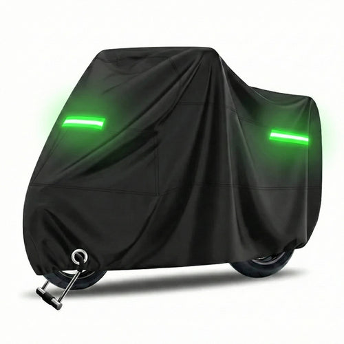 Waterproof Universal Motorcycle Cover for Outdoor Use, Dustproof, Sun Protection