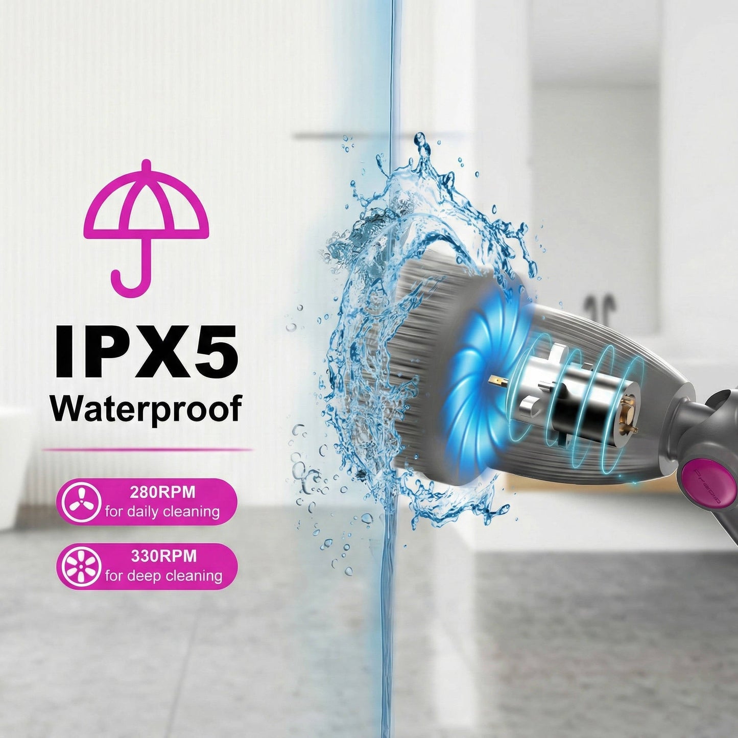 Electric Spin Scrubber