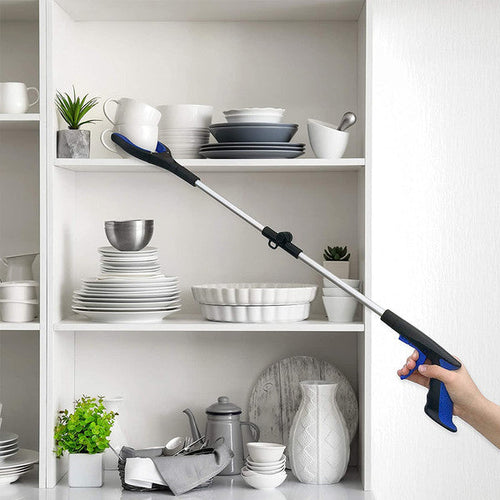 Grabber Tool with Rotating Head for Extended Reach