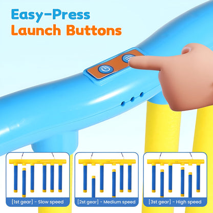 Reflex Training Game with Random Drop Sticks and Three Speed Settings