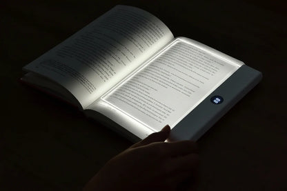 Rechargeable Clip-On Book Light with Flexible Neck and Soft LED, Travel Portable