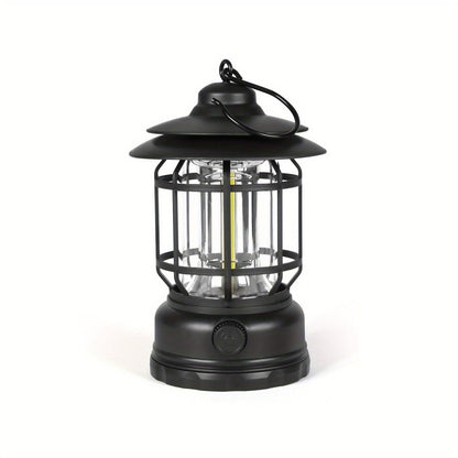 Camping Lantern with Adjustable Brightness and Touch Control, 6-Hour Rechargeable Battery
