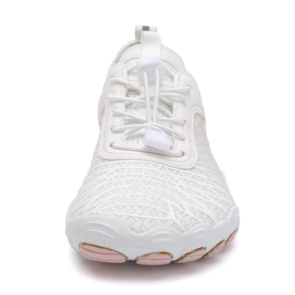 Wide Toe Box Barefoot Shoes with Zero Drop Sole and Drainage Holes