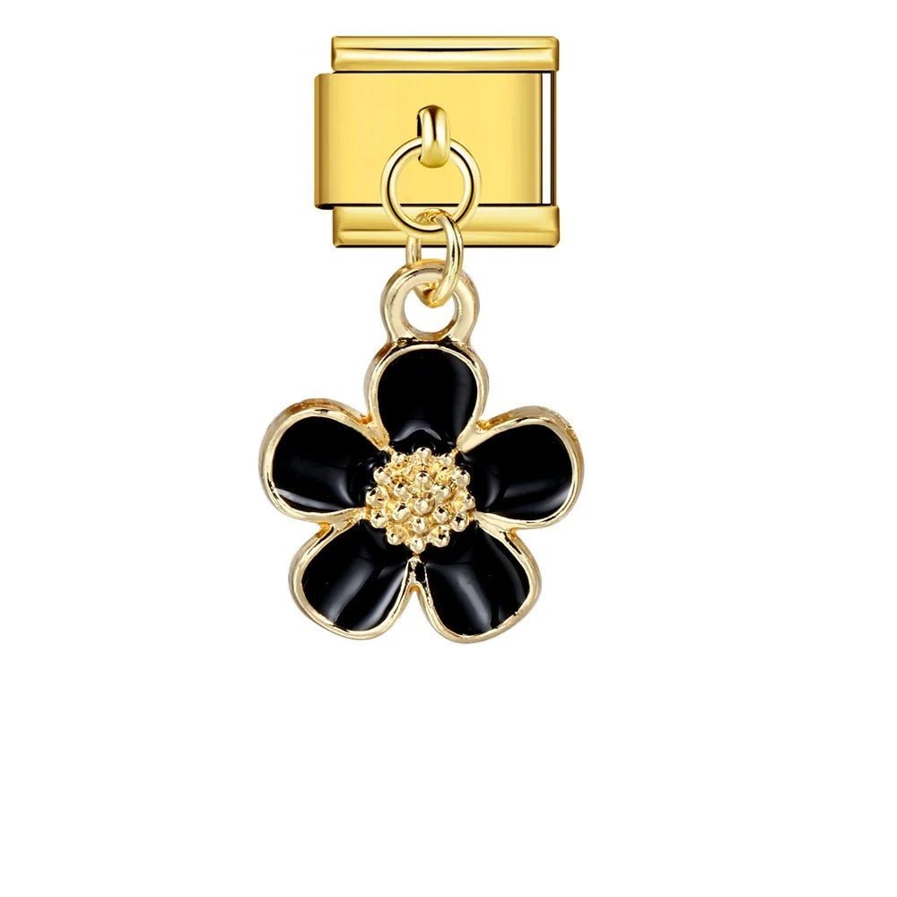 Dangling Black Flower