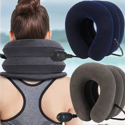 Inflatable Neck Support Pillow