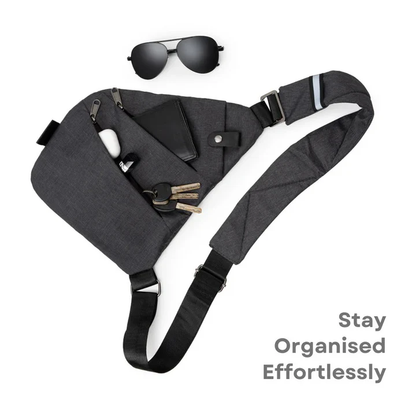 Unisex Anti-Theft Crossbody Bag
