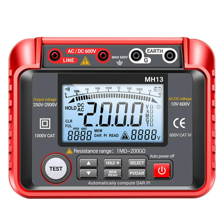High Resistance Meter Voltage Tester Megohmmeter Tool
