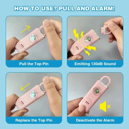 Personal Alarm Keychain