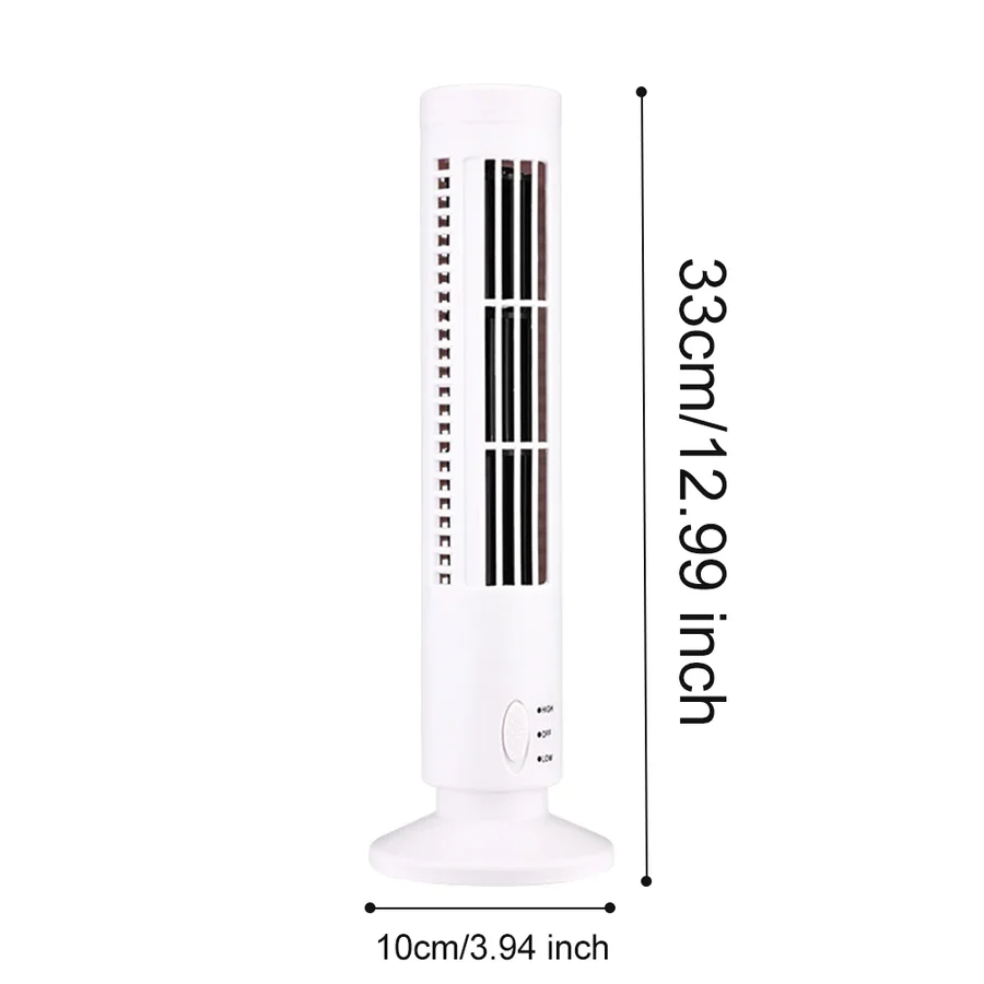 Mini Desktop Air Conditioner with USB Bladeless Cooling