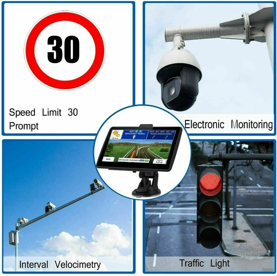 7 Inch GPS Navigation System for Car and Truck