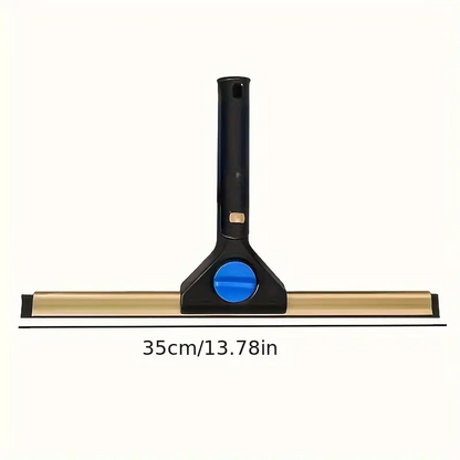 Window and Shower Squeegee for Multi-Surface Cleaning