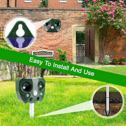 Pigeon Bird Scarer Ultrasonic and Pest Defender