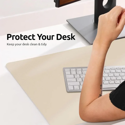 Luxury Leather Desk Pad Smooth Writing and Mouse Surface