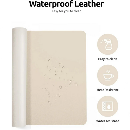 Luxury Leather Desk Pad Smooth Writing and Mouse Surface