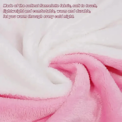Cozy Shark Hooded Flannel Blanket