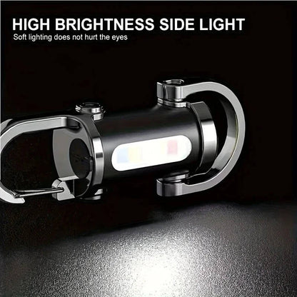 Rechargeable Keychain Flashlight, Work Light
