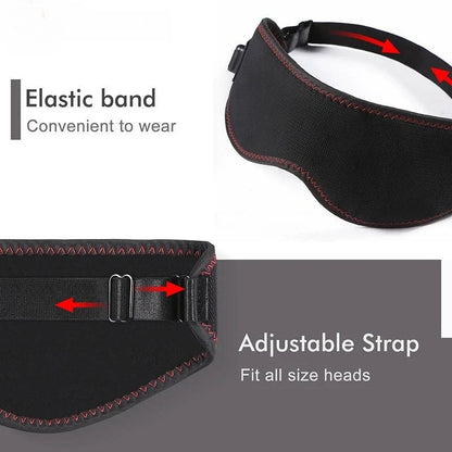 Heated Eye Mask for Dry Eyes and Dark Circles, 3 Heat Levels Hot Compress for Sleep and Massage