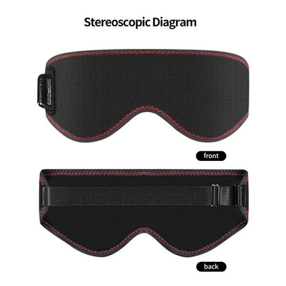 Heated Eye Mask for Dry Eyes and Dark Circles, 3 Heat Levels Hot Compress for Sleep and Massage