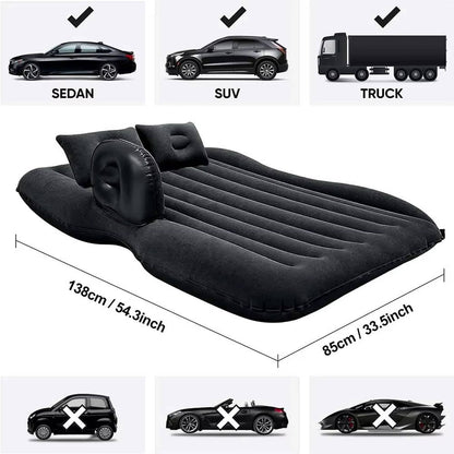 Portable Air Mattress for Car Backseat, Suitable for SUV Truck and RV