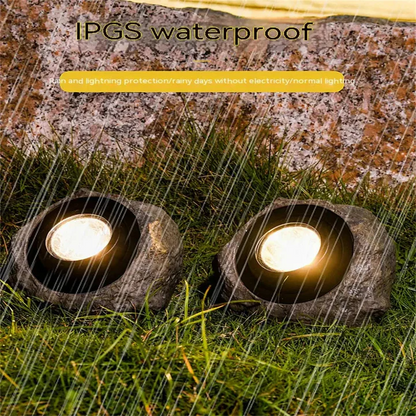 Stone Pathway lighting