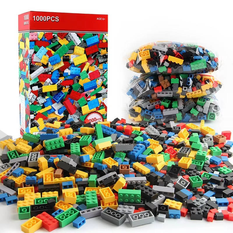 Building Blocks 1000 PCS Bulk Set Classic Bricks Toy for Kids Ages 6+