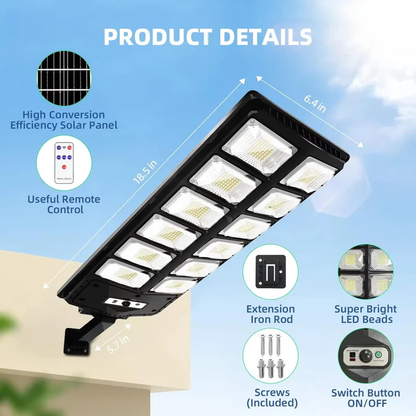 Outdoor Solar-Powered Street Light