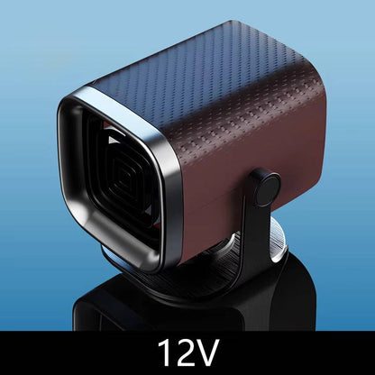 12V/24 Portable Car Heater and Defroster 120W/150W Fast Heating Ceramic Fan for Windshield Defogging