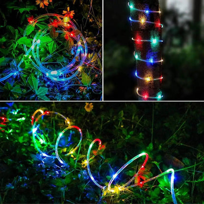 String Lights Outdoor for Garden Tree Yard Fence