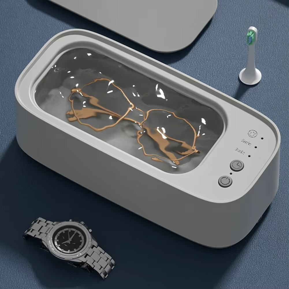 USB Ultrasonic Cleaner High Frequency Vibration Machine for Jewelry, Glasses, Watches and Dentures
