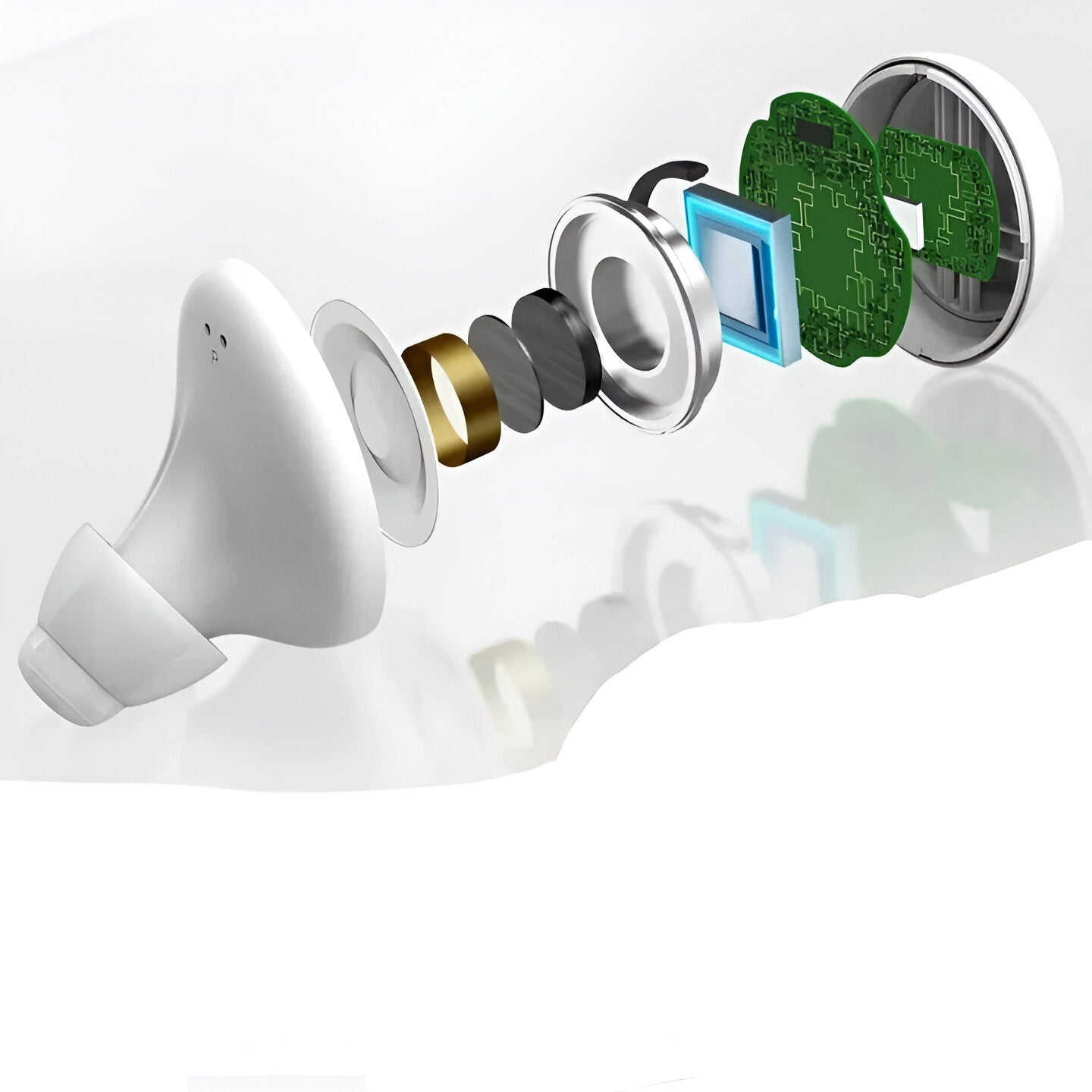 Bluetooth Hearing Aids with App Control