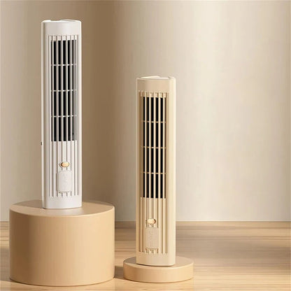 USB Rechargeable Portable Air Conditioner Tower Fan