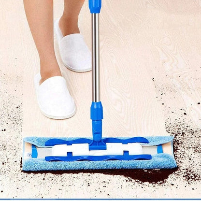 Flat Mope with Reusable Washable Mop Cloths