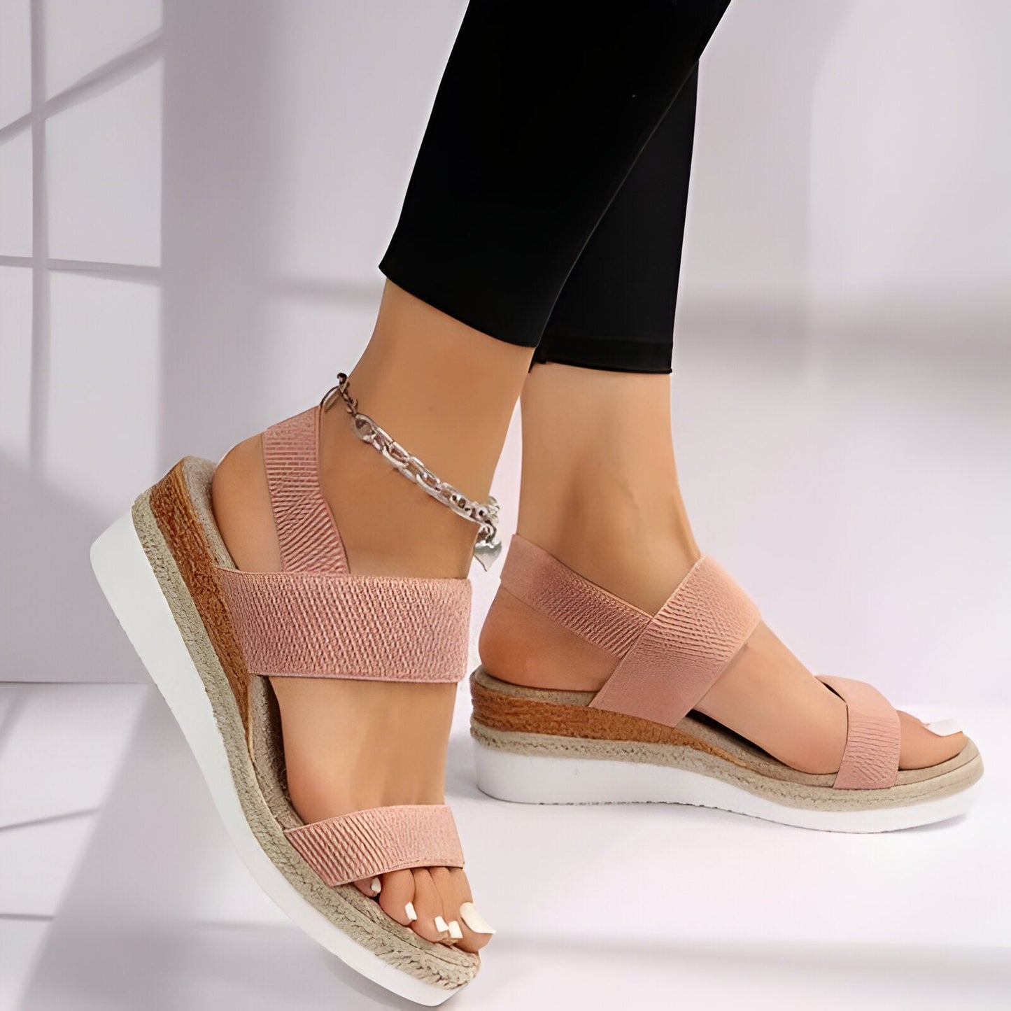 Women’s Comfort Sandals, Lightweight, Breathable Sandals with Adjustable Strap