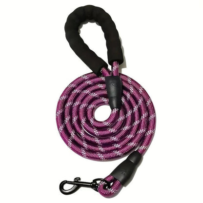Reflective Dog Leash with Comfortable Padded Handle