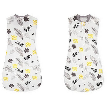 Breathable Newborn Sleeping Bag with Dual Zipper