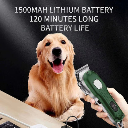 Professional Rechargeable Pet Grooming Clipper for Dogs